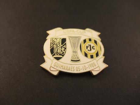 UEFA Cup voetbal 1988 Vitória Guimarães -Roda JC( witte uitvoering)